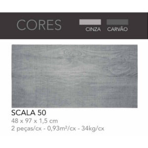 SCALA 50 (48x97) CINZA