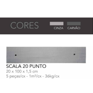 SCALA 20 PUNTO CARVÃO