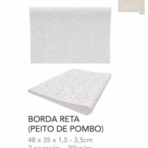 ORLA BORDA (PEITO DE POMBO) BEGE