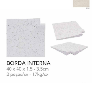 ORLA BORDA (PEITO DE POMBO) FINITO INTERNA BEGE