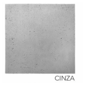 TRAVERTINO PISO 50 (48x48) CINZA
