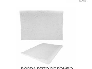 TRAVERTINO BORDA (PEITO DE POMBO) CARVÃO