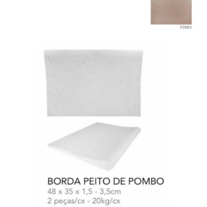 TRAVERTINO BORDA (PEITO DE POMBO) FENDI