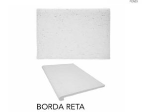 TRAVERTINO BORDA RETA FENDI