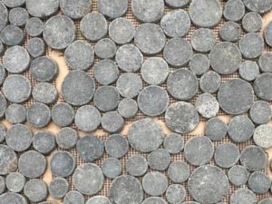 Seixo Ring Telado Preto