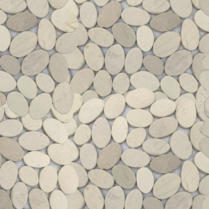 Seixo Tolor Telado Branco