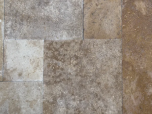 Travertino Anticato Noce French Pattern