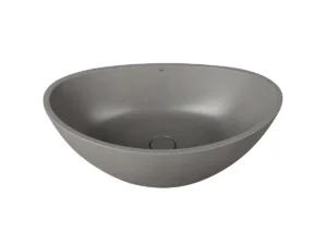 CUBA DE APOIO DUPLO ARCO MOSS GREY TERRAZZO