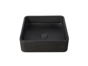 CUBA DE APOIO QUADRADA BLACK TERRAZZO