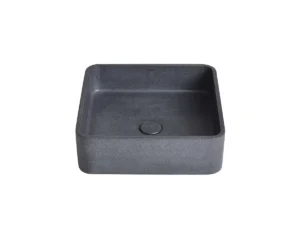 CUBA DE APOIO QUADRADA DARK BLUE TERRAZZO