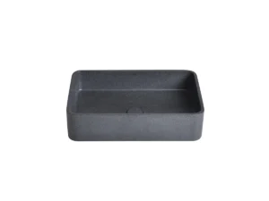 CUBA DE APOIO RETANGULAR DARK BLUE TERRAZZO