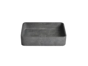 CUBA DE APOIO RETANGULAR DARK CONCRETE