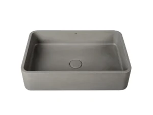 CUBA DE APOIO RETANGULAR MOSS GREY TERRAZZO