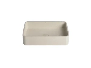 CUBA DE APOIO RETANGULAR OFF WHITE TERRAZZO