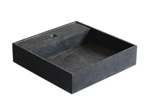 CUBA DE APOIO QUADRADA COM MESA DARK CONCRETE