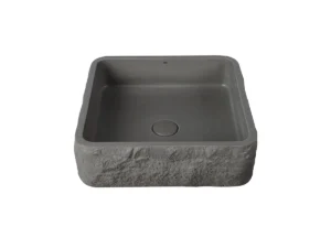 CUBA DE APOIO ROCK MOSS GREY TERRAZZO