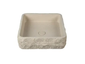 CUBA DE APOIO ROCK OFF WHITE TERRAZZO - NEW