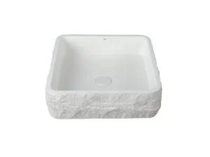 CUBA DE APOIO ROCK WHITE TERRAZZO