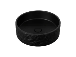 CUBA REDONDA ROCK BLACK TERRAZZO - NEW