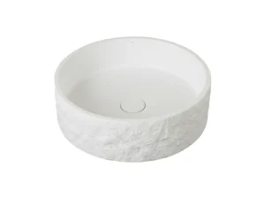 CUBA REDONDA ROCK WHITE TERRAZZO - NEW