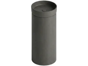 CUBA DE PISO REDONDA DARK CONCRETE - NEW