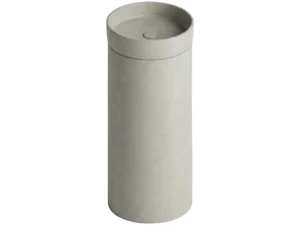CUBA DE PISO REDONDA LIGHT CONCRETE - NEW
