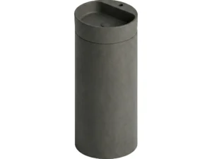 CUBA DE PISO REDONDA COM MESA DARK CONCRETE - NEW
