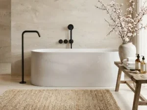 BANHEIRA NAVONA MOON MATT WHITE - NEW